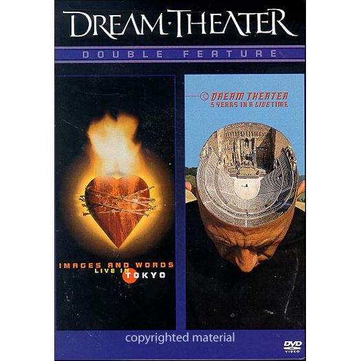 DVD Dream Theater - Images And Words Live In Tokyo + 5 Years In a Live Time (2 DVDs)