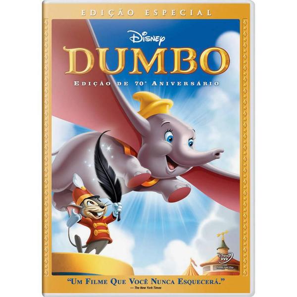 DVD Dumbo - Edição de 70º Aniversário - Disney