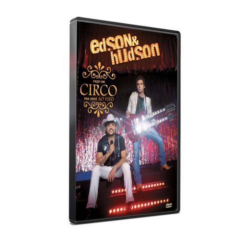 DVD Edson & Hudson - Faço um Circo Pra Você