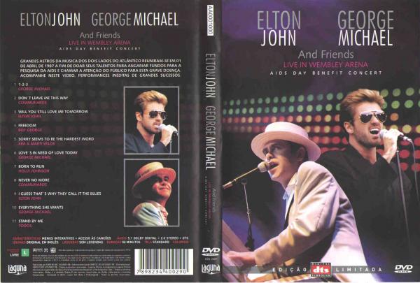 Dvd - Elton John e George Michael And Friends - Rq