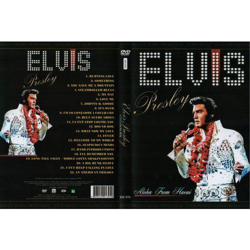 DVD Elvis Presley Aloha From Havai
