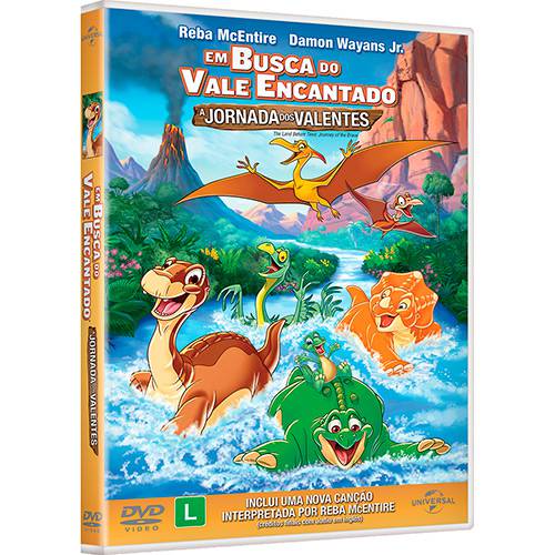 DVD em Busca do Vale Encantado - a Jornada dos Valentes