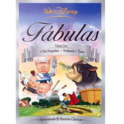 DVD Fábulas Disney - Volume 5
