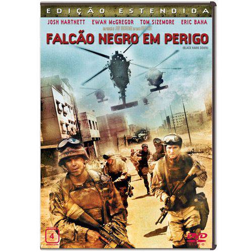 DVD Falcão Negro em Perigo - Edição Estendida