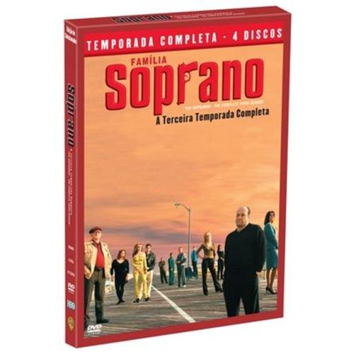 DVD Família Soprano - 3ª Temporada - 4 Discos