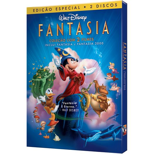 DVD Fantasia + Fantasia 2000 (2 DVDs)