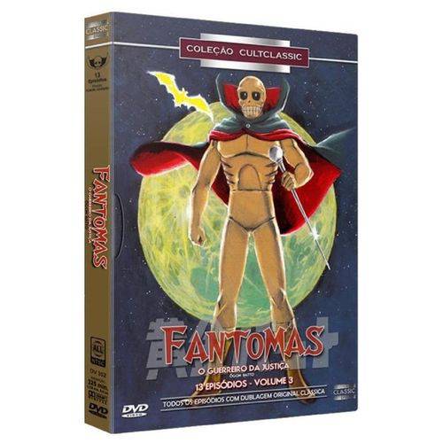Tudo sobre 'DVD Fantomas - o Guerreiro da Justiça - Vol. 3'