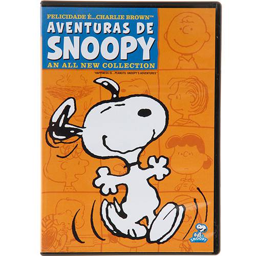 DVD - Felicidade É... Charlie Brown - Aventuras de Snoopy (Peanuts)