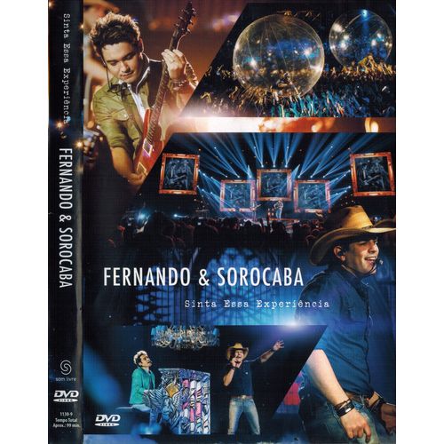 DVD - FERNANDO e SOROCABA - Sinta Essa Experiência