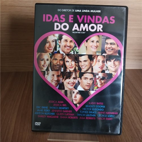 Dvd Filme Idas e Vindas do Amor / Taylor Swift, Bradley Cooper...