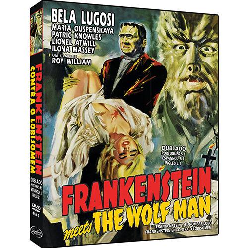 Tudo sobre 'DVD Frankenstein Meets The Wolf Man'
