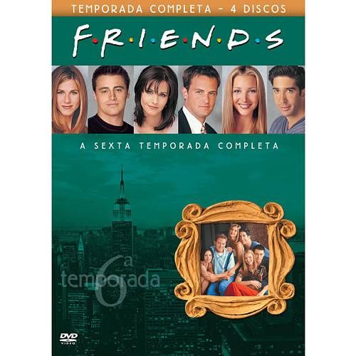 DVD Friends 6ª Temporada (4 Discos)