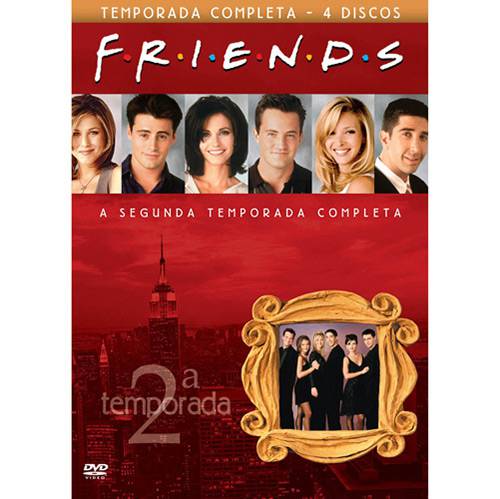 DVD Friends - 2ª Temporada (4 Discos)