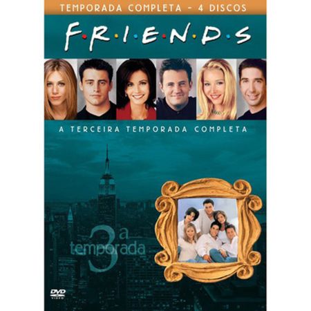 DVD Friends - 3ª Temporada (Box 4 DVDs)