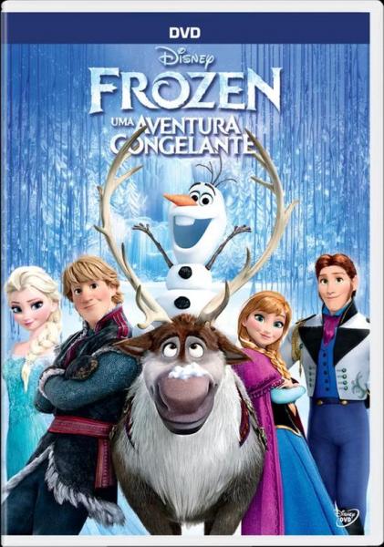 DVD Frozen - uma Aventura Congelante - 1