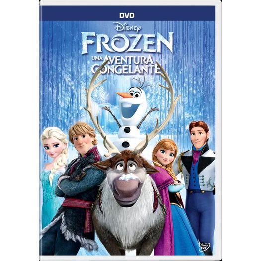 DVD Frozen - uma Aventura Congelante