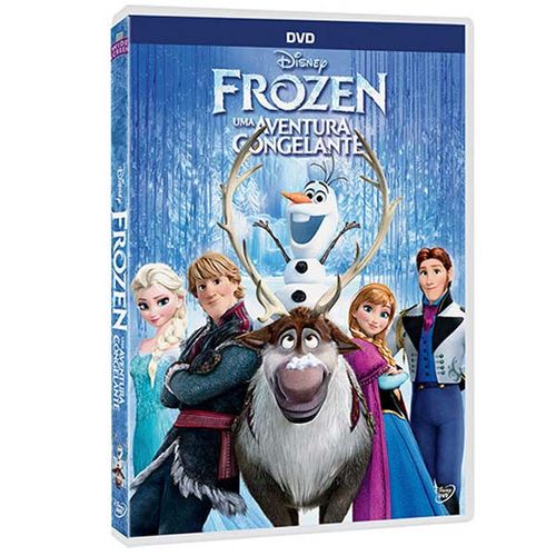Dvd Frozen – uma Aventura Congelante