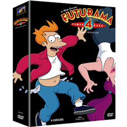 DVD Futurama 4ª Temporada (4 DVDs)