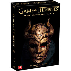 DVD - Game Of Thrones: as Temporadas Completas - 1-5