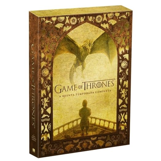 DVD Game Of Thrones - Quinta Temporada (5 DVDs)
