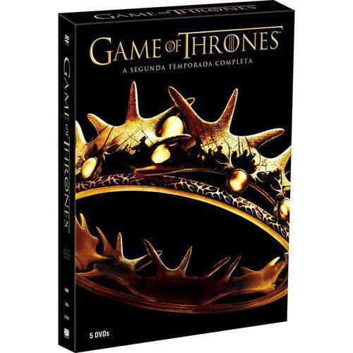 DVD Game Of Thrones 2ª Temporada (5 Discos)
