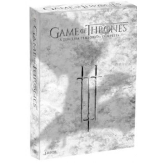DVD Game Of Thrones - Terceira Temporada (5 DVDs)