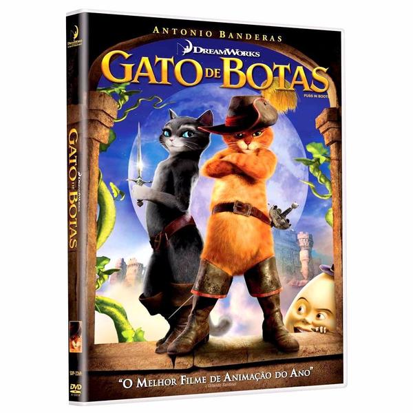 DVD Gato de Botas
