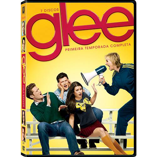 DVD - Glee - 1ª Temporada Completa - (Com Dublagem em Português) (7 Discos)