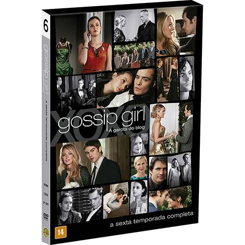 DVD - Gossip Girl: a Garota do Blog - a 6ª Temporada Completa (3 Discos)