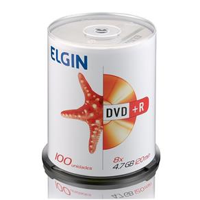 DVD Gravavel DVD-R 4.7GB/120MIN/16X ELGIN