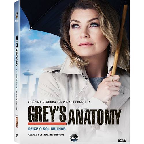 DVD Greys Anatomy 12ª Temporada