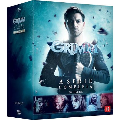 DVD Grimm - 1ª a 6ª Temporada - 30 Discos