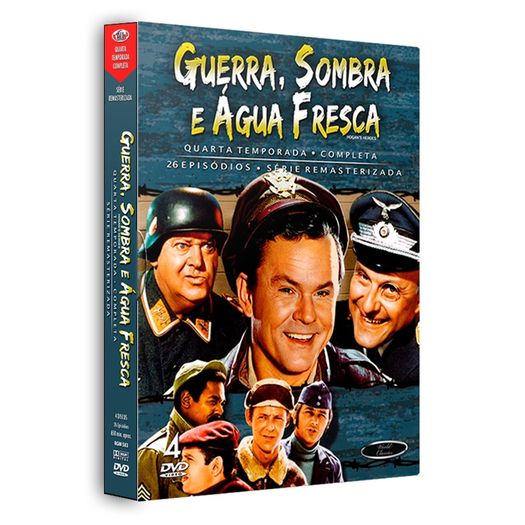 DVD Guerra, Sombra e Água Fresca - Quarta Temporada (4 DVDs)