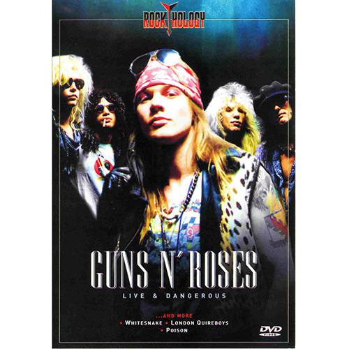 DVD Guns'N'Roses - Live And Dangerous
