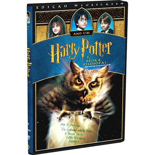 Tudo sobre 'DVD Harry Potter e a Pedra Filosofal: Ano um - Edição Widescreen'