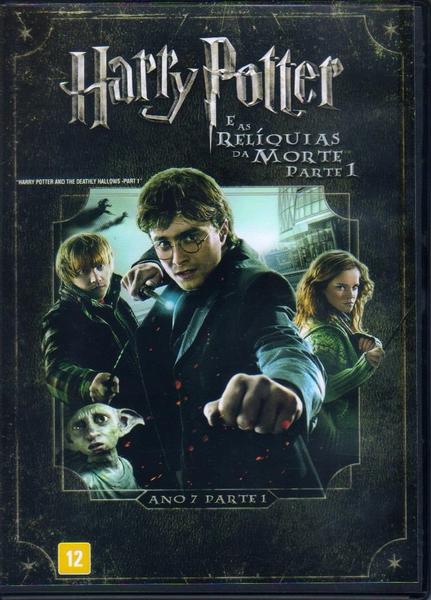 DVD Harry Potter e as Relíquias da Morte - Parte 1