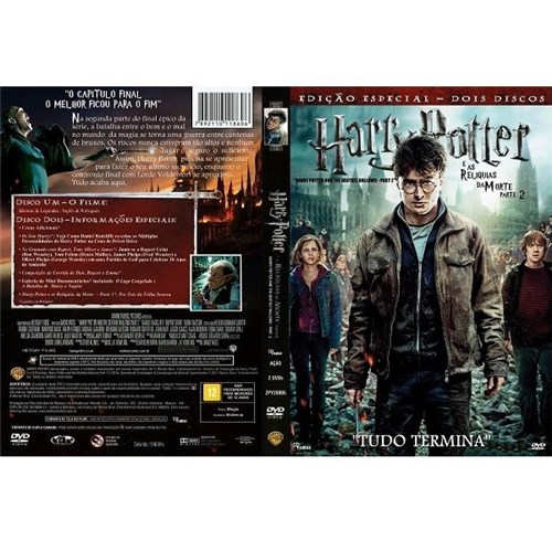 Dvd Harry Potter e as Relíquias da Morte Parte 2 Usado