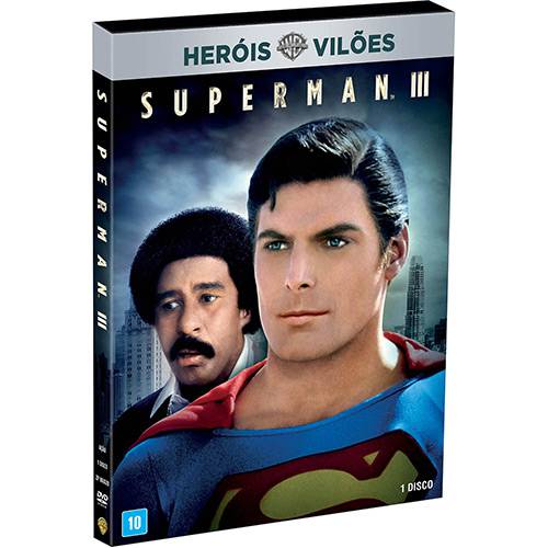 DVD Heróis Vs Vilões: Superman III