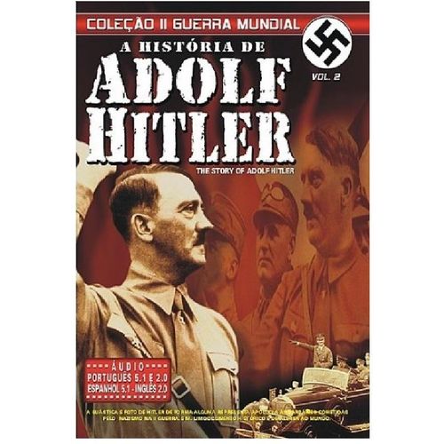 DVD História de Adolf Hitler