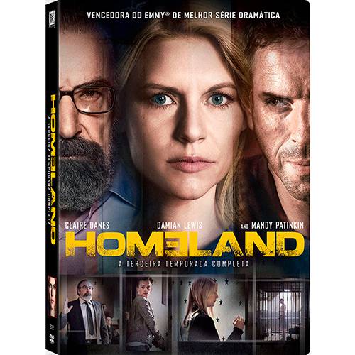 Tudo sobre 'DVD - Homeland - a Terceira Temporada Completa'