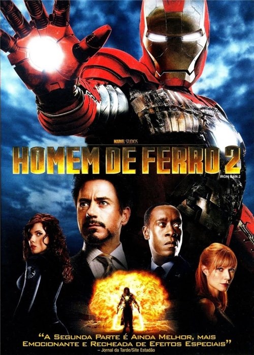 Dvd - Homem de Ferro 2