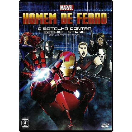 Dvd Homem de Ferro - a Batalha Contra Ezekiel Stane