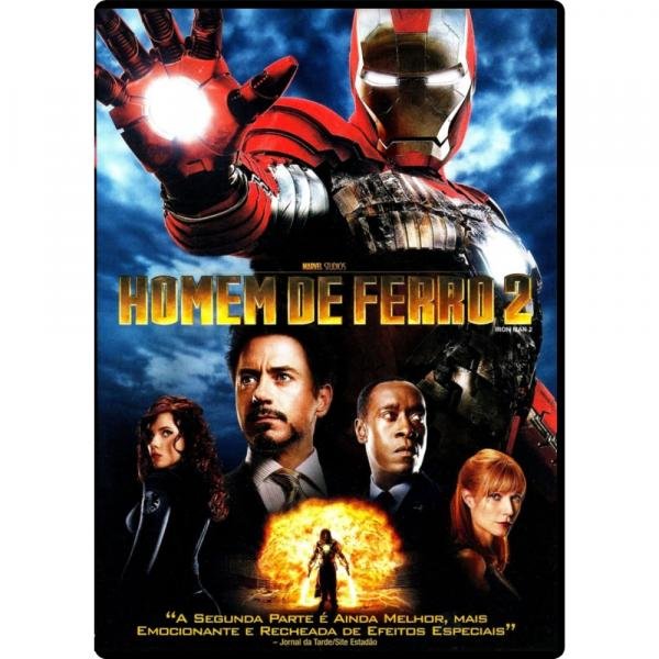 DVD Homem de Ferro 2 - Disney