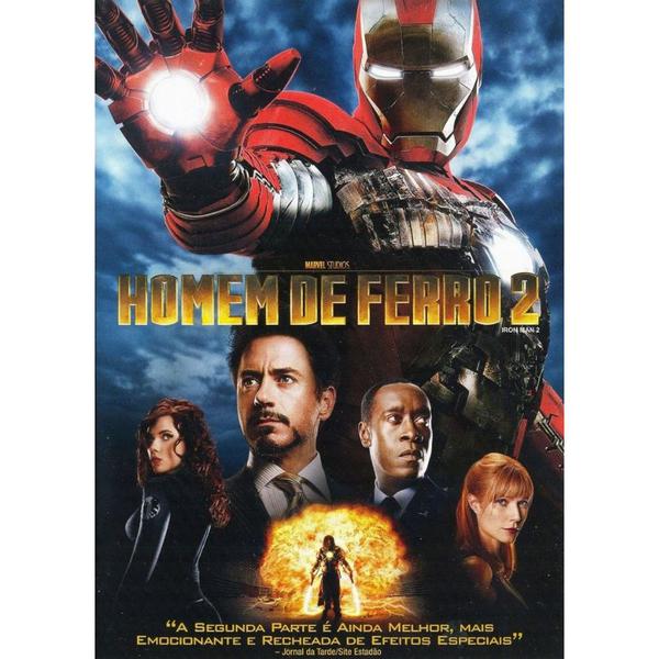 Dvd Homem de Ferro 2 - Disney
