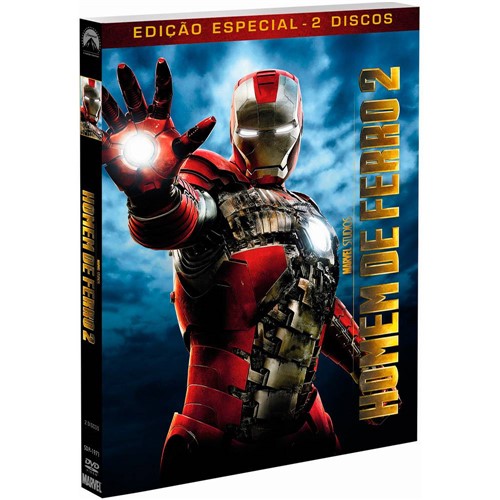 DVD Homem de Ferro 2 - DVD Duplo