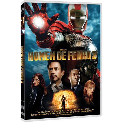 DVD Homem de Ferro 2 Marvel Studios Robert Downey Jr.