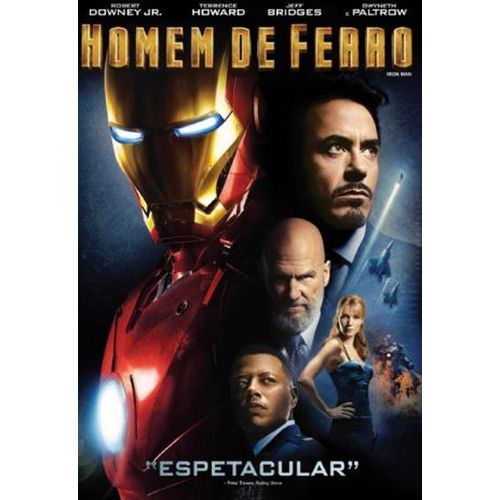 Dvd Homem de Ferro Roberto Downey Jr