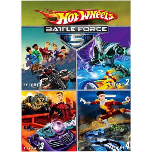 Dvd Hot Wheels Battle Force 5 - 1ª Temporada Completa