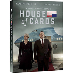 DVD - House Of Cards - a Terceira Temporada Completa (4 Discos)
