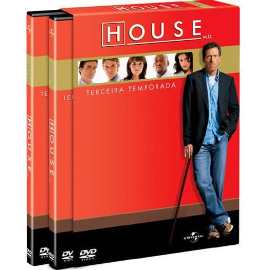 DVD House - Terceira Temporada (6 DVDs)